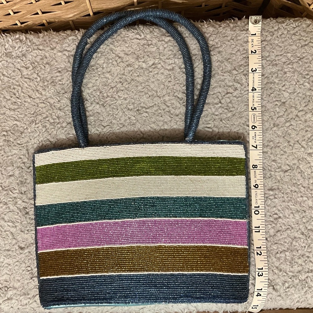 Vintage Beaded Gutzee Girls Shoulder Bag - Picture 6 of 9